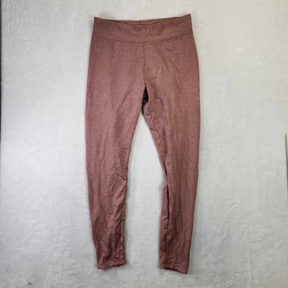 Cuddi Duds Ultracozy Women's Pink Heathered Lounge Leggings Size M‎